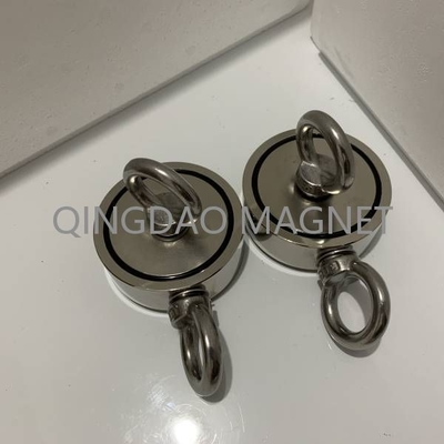 Sintered NdFeB N35 270KGS 600 Lb मत्स्य पालन चुंबक निकल कोटिंग